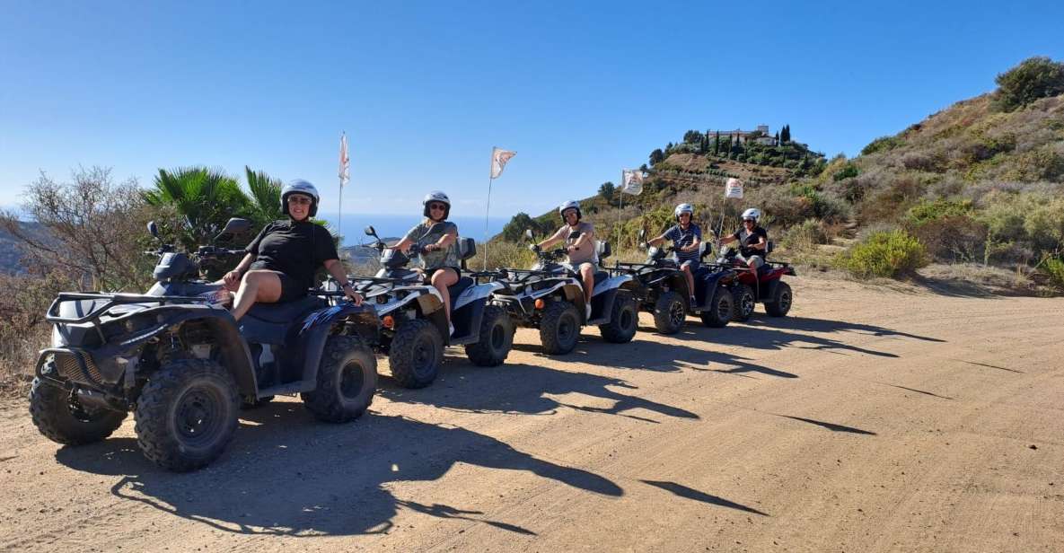 Marbella: Costa del Sol Shared Quad Tour - From the Shop in Marbella to the First Dirt Roads