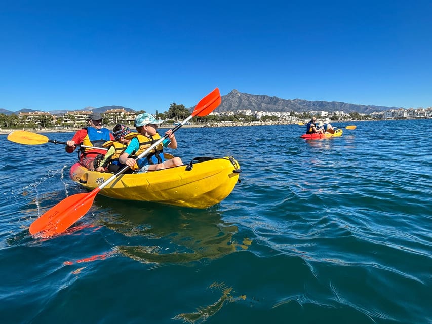 Marbella: Guided Kayak Tour in Puerto Banús - Key highlights worth your attention