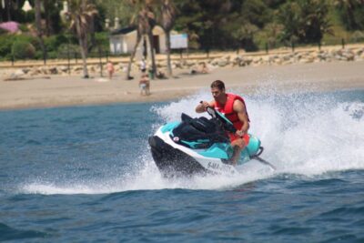 Marbella: Jet Ski at the Golden Mile - Meeting at Puerto Deportivo de Marbella (Old Town) and getting ready