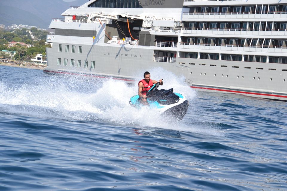 Marbella: Jetski tour along the coast of Marbella - Marbella’s coastline from a jet ski: why it feels different