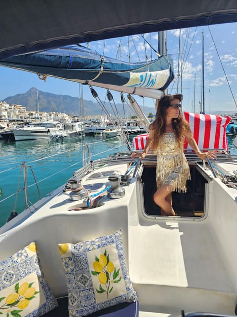 Marbella, Port Banus : SAILING Tour on Private Sailing Boat - Two hours of sailing time: what the day feels like