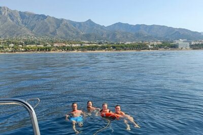 Marbella Private Sailboat: Navigation, Bath and Snacks (10 pax) - When Wind Changes the Plan, You Still Get a Good Trip