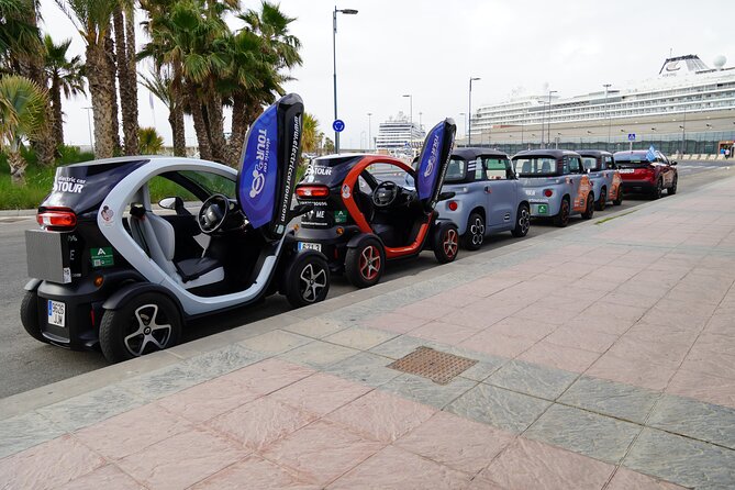 Montes de Málaga Gastronomic Tour by Electric Car - Malaga Museum, the Pompidou cube, and a final stroll vibe
