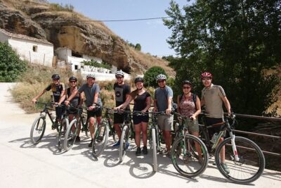 MTB (Self-Guided) Setenil de las Bodegas - 30km Easy - The real itinerary: start at 10:00, ride out, then earn coffee in Setenil