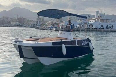 New 2025!! Unlicensed boat for dolphin watching - Where You Meet: Puerto Marina (Benalmádena) Setup