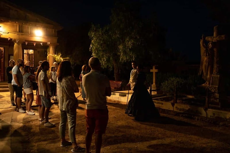 Night theatrical visit to the English cemetery - Price, Timing, and Value for $23