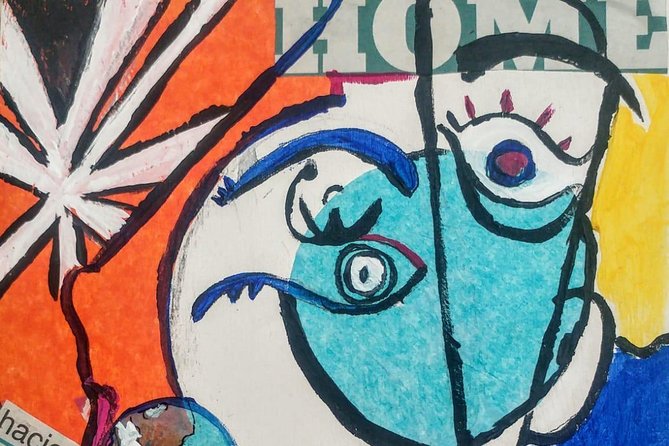 Paint your own Picasso - Picasso in a working studio, not a classroom