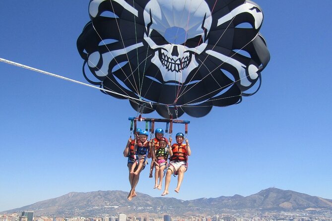 Parasailing Benalmadena - The Highest Flights on the Costa - Meeting point near C. La Fragata and getting to the boat