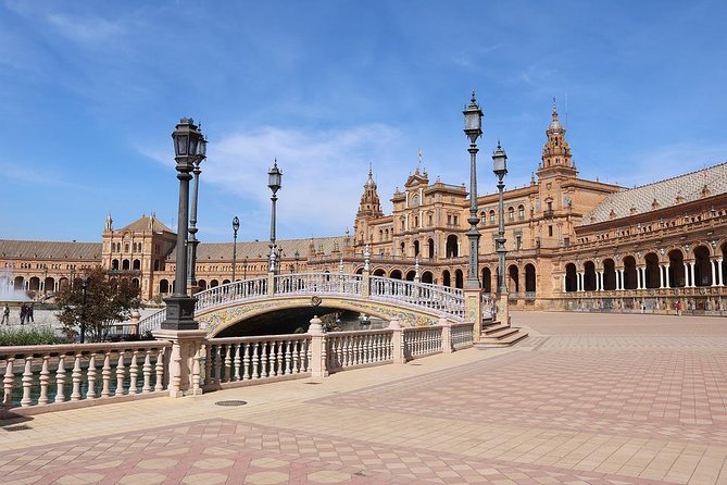 Private 12-Hour Tour to Sevilla from Malaga with Hotel pick up - Plaza de España break: a free 45-minute reset in the middle of the day