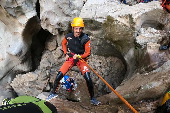 Private canyoning adventure in the Buitreras Canyon - South Coast Aventuras and Your Guide Team: Safety First, With Real Attitude