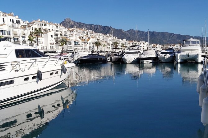 Private Sailboat Rental in Puerto Banús, Marbella - The onboard setup: snacks, drinks, music, towels, and sunshine