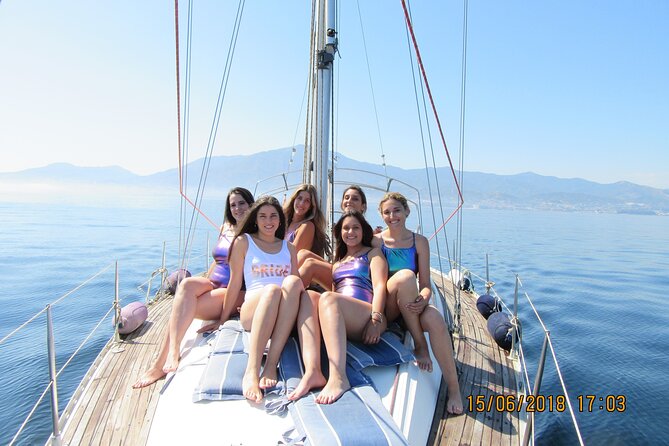 Private Sailing - dolphin Experience Estepona - drink & food - 4h - The Private Boat Setup: Up to 11, Built for Chill Time