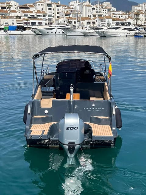 Puerto Banus: Boat Charter Moonday Yacht - Comfort, Amenities, and Why They Matter on a 2–4 Hour Charter