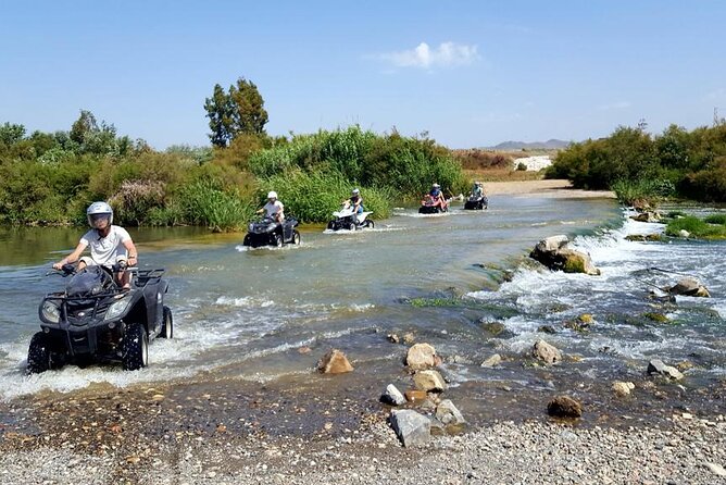 Quad Bikes for Guided Tours. - Beginner Demo First: Paved, Straight, Then Off-Road