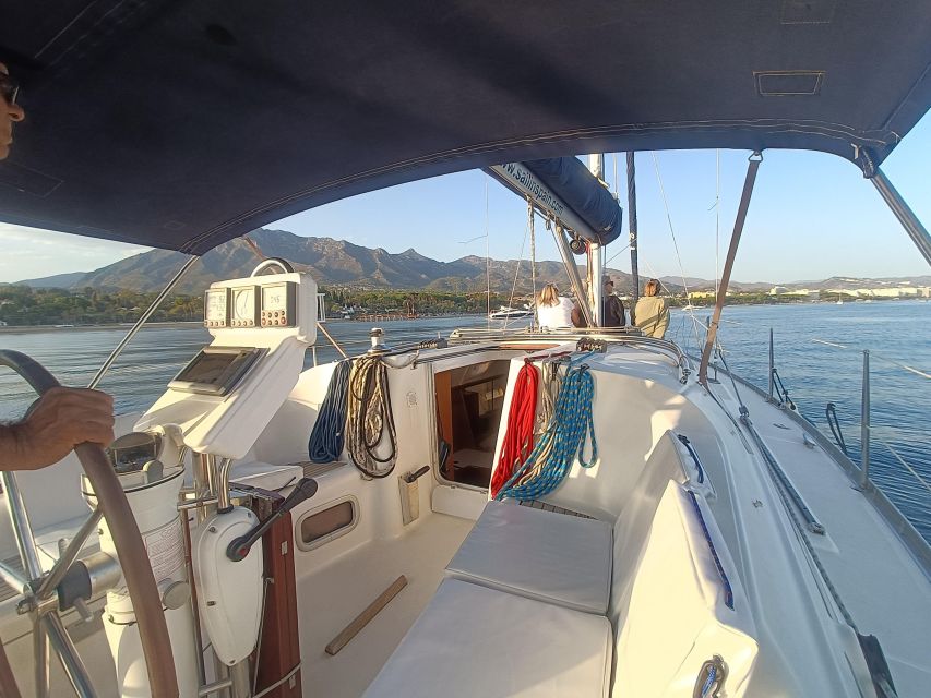 Sailing Trip in Marbella from Puerto Banus - The famous coastline in motion: hotels, piers, and changing views