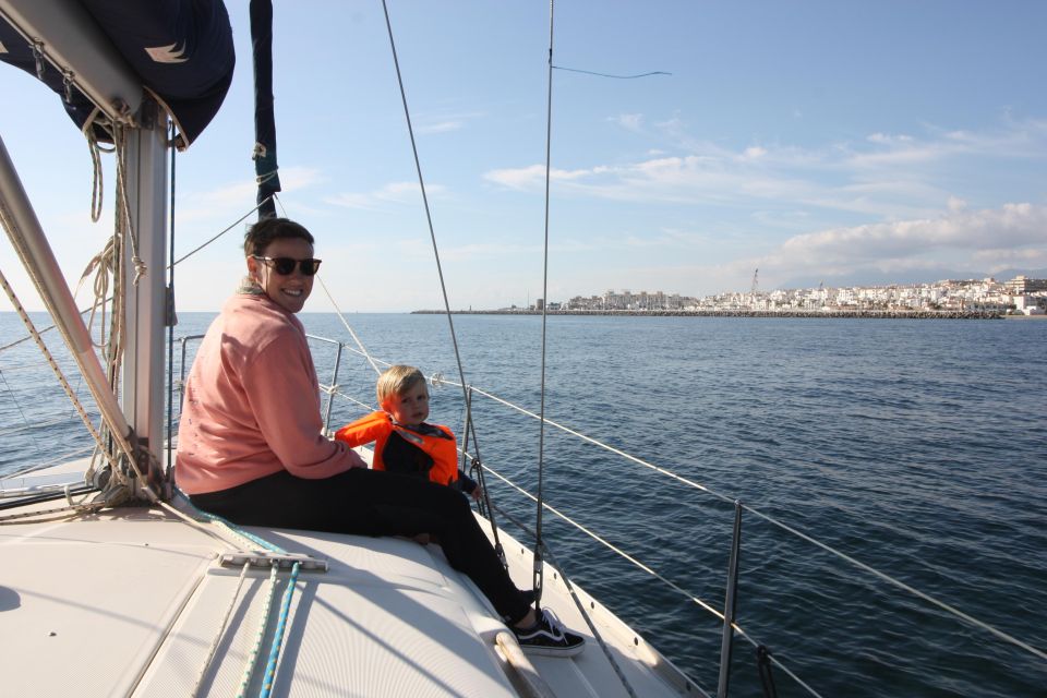 Sailing Trip in Marbella from Puerto Banus - Snacks, cold drinks, and where to lounge on board