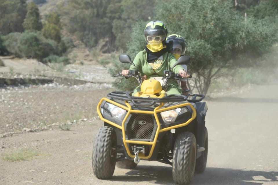 Sunset 1 Hours Quad Tour. (Price for quad 1-2 pax) - How the route works: Mijas streets, vegetation paths, and the sunset angle