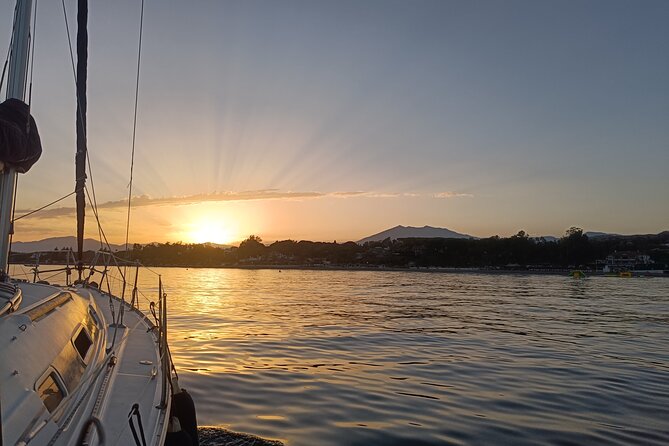 Sunset on Private Sailing boat Puerto Banus Marbella (10 pax) - Price and Logistics: Is This Worth It?