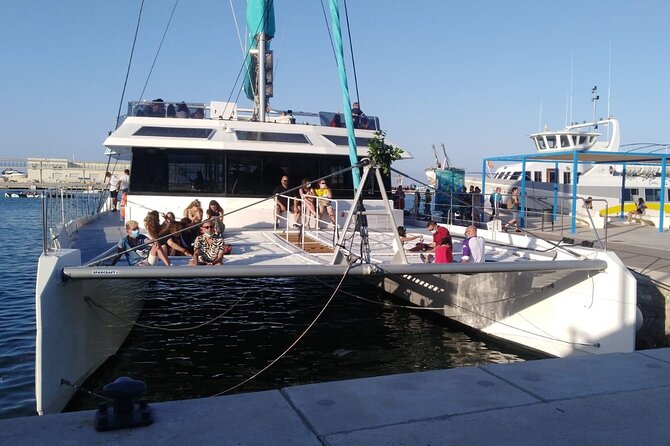 Sunset or night catamaran tour from Malaga - The Short Stop at Muelle Uno (and Why It’s Not Just Dead Time)
