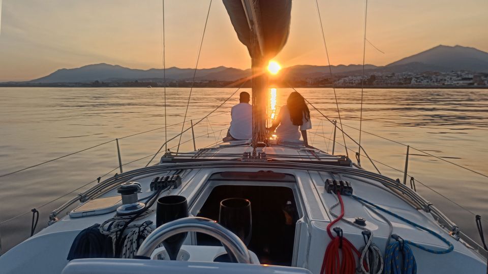 Sunset Sailing in Private Sailboat Puerto Banus Marbella - On board: private sailboat comfort, crew care, and what’s included