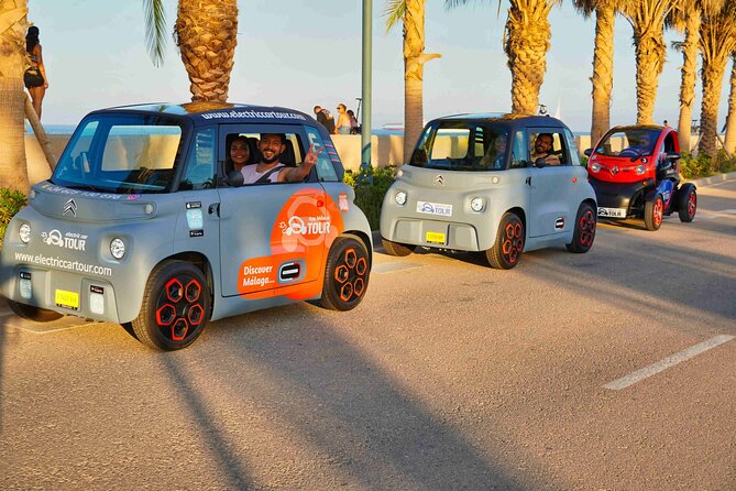 Tour Málaga by electric car: Discover the city in 2 hours - Malagueta promenade: your first dose of sea air and easy orientation