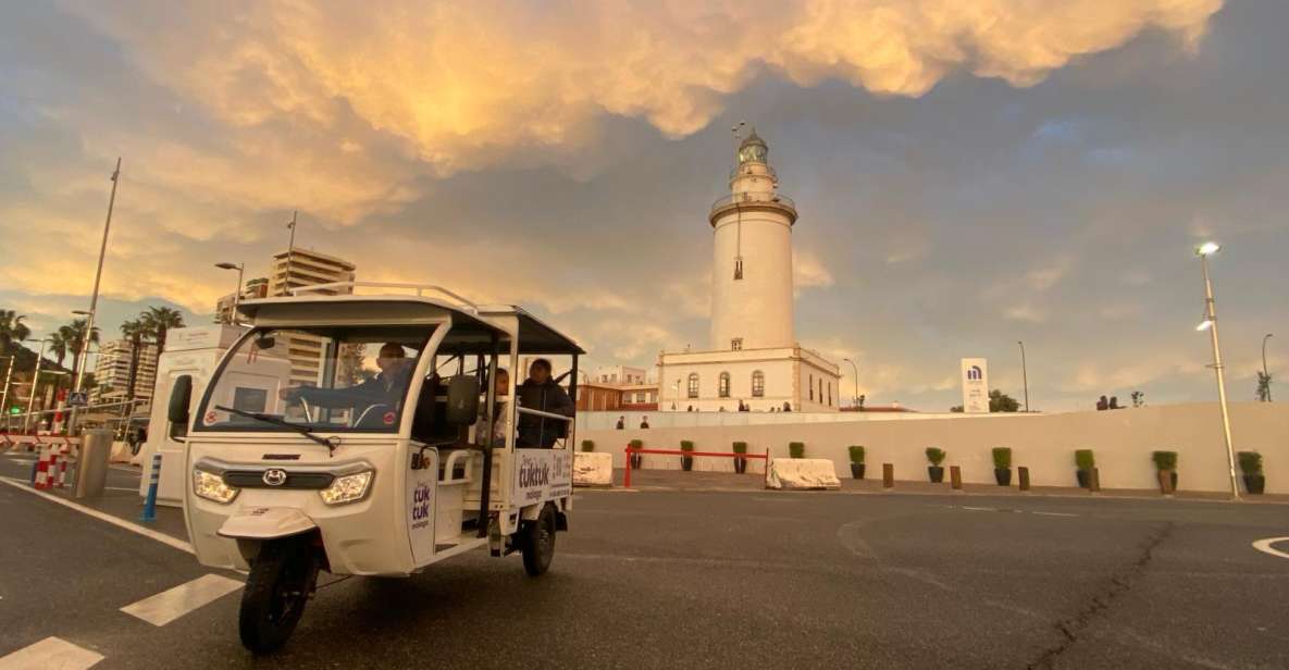 Tour TukTuk Málaga - Pacing, photos, and comfort in a 1–2 hour loop