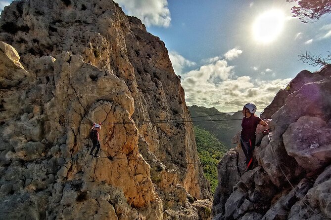 Via Ferrata Caminito del Rey - Meeting at Bda. Estación del Chorro: the start is about nerves management
