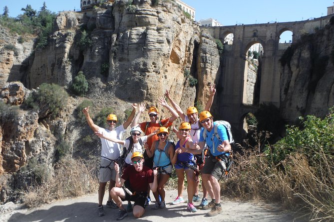 Via Ferrata Tajo de Ronda - Stop Focus: New Bridge (Puente Nuevo) Views While You Climb