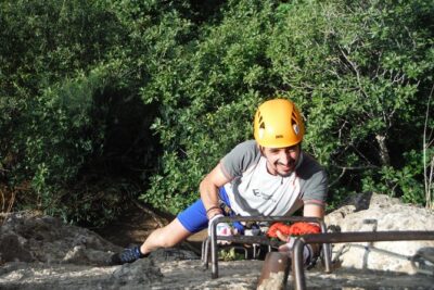 Via Ferrata Tajo de Ronda - Where You Start: Cepsa San Francisco in Ronda