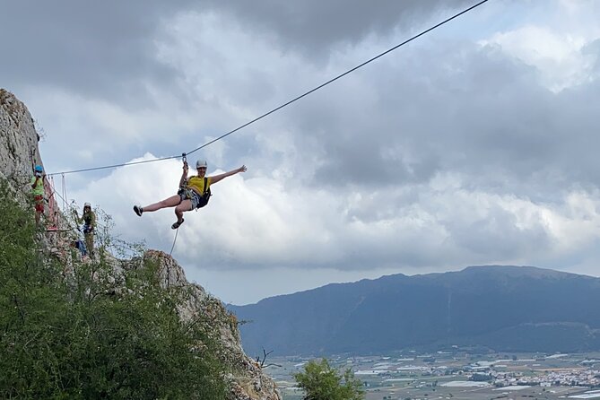 Via Ferrata & Zip Line Zafarraya - Ventas de Zafarraya: where the route includes land art